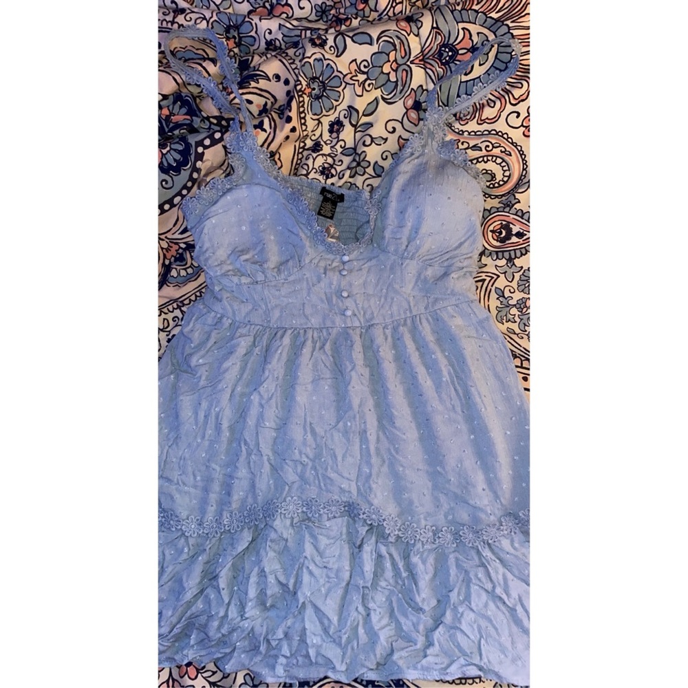 Blue dress